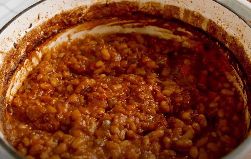 How to Cook Philly Cheesesteak with Baked Beans